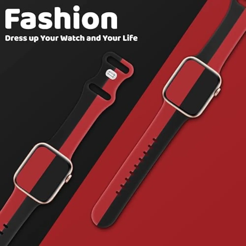 Compatible for iWatch 8/7/6/5/4/3/2/1 SE sport bands